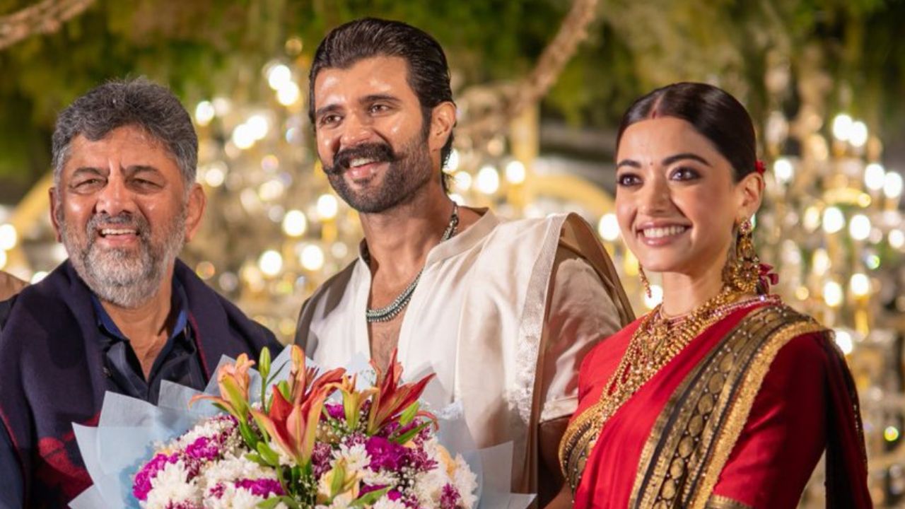 Rashmika Vijay Reception: ರಶ್ಮಿಕಾ, ವಿಜಯ್ ಆರತಕ್ಷತೆಯಲ್ಲಿ ಡಿಕೆಶಿ!