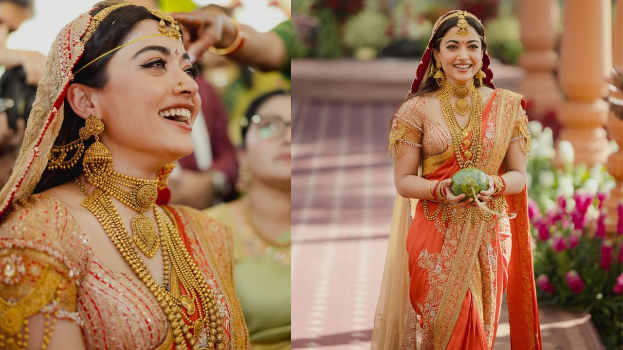 ವಿಜಯ್‌ ದೇವರಕೊಂಡ ತಾಳಿ ಕಟ್ಟುವ ವೇಳೆ ಕಣ್ತುಂಬಿಕೊಂಡ ರಶ್ಮಿಕಾ ಮಂದಣ್ಣ; ಇಲ್ಲಿದೆ ವಿರೋಶ್ ವಿವಾಹದ ಫೋಟೊಗಳು - Image 1