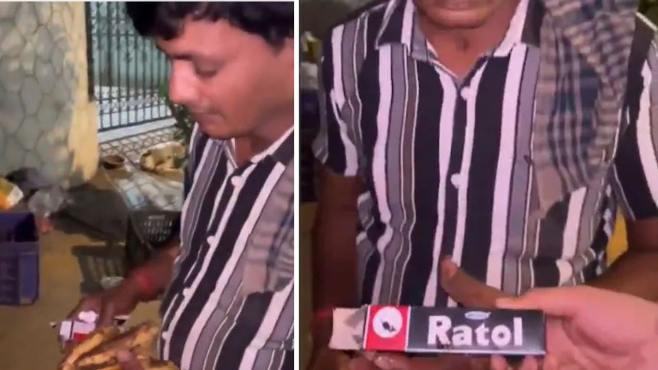 ಹಣ್ಣುಗಳಿಗೆ ಇಲಿ ಪಾಷಾಣ ಸವರಿದ ಬೀದಿಬದಿ ವ್ಯಾಪಾರಿ