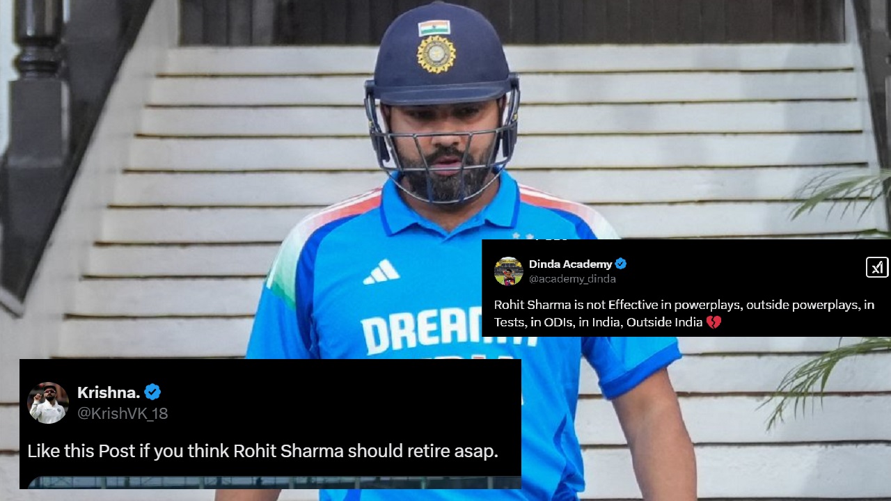 IND vs ENG: ʻಹುಟ್ಟೂರಿನಲ್ಲಿಯೂ ವೈಫಲ್ಯʼ-ರೋಹಿತ್ ಶರ್ಮಾ ನಿವೃತ್ತಿಗೆ ಆಗ್ರಹಿಸಿದ ಫ್ಯಾನ್ಸ್!