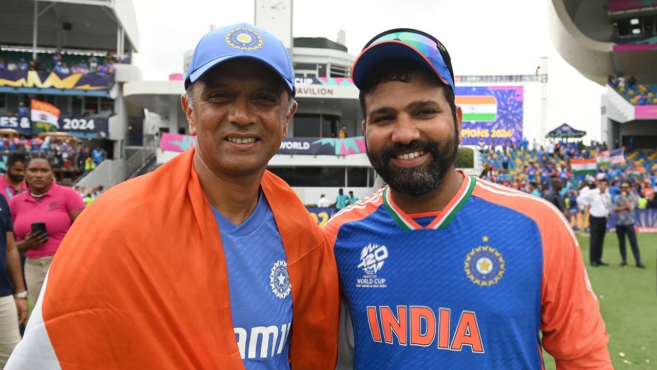 ರಾಹುಲ್ ದ್ರಾವಿಡ್ಗೆ ವಿಶೇಷ ಗೌರವ ಸಲ್ಲಿಸಿದ ರೋಹಿತ್ ಶರ್ಮಾ!