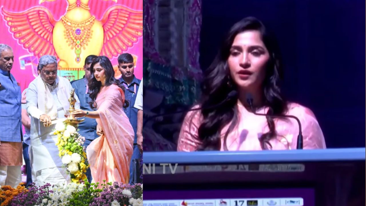 ನನ್ನನ್ನ ಕರೆದಿದ್ದು ದೊಡ್ಡ ಗೌರವ; ಉದ್ಘಾಟನೆ ವೇಳೆ ರುಕ್ಮಿಣಿ ವಸಂತ್ ಮಾತು