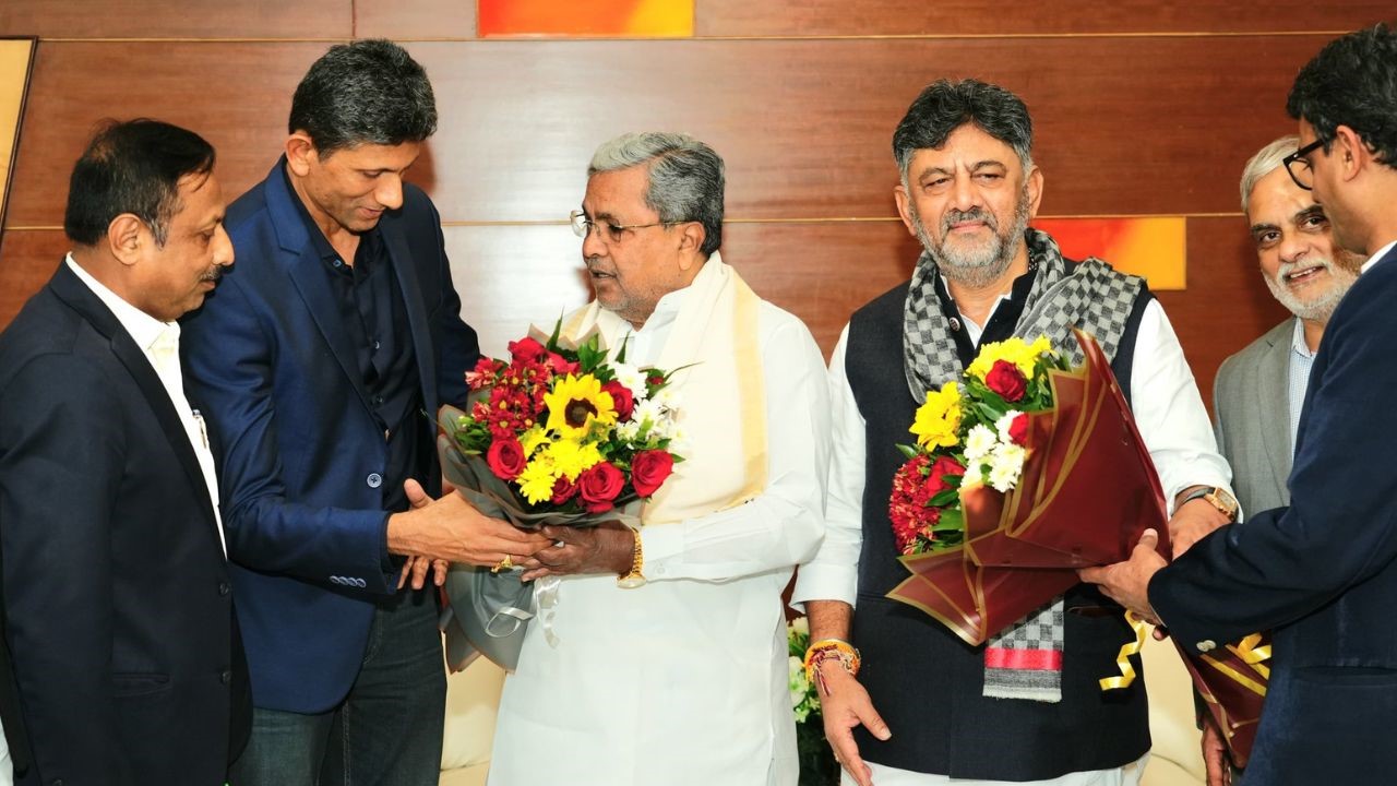 ಎಂ ಚಿನ್ನಸ್ವಾಮಿ ಕ್ರೀಡಾಂಗಣದಲ್ಲಿನ ಪಂದ್ಯಗಳಿಗೆ ಅನುಮತಿ ನೀಡಲು ಕ್ರಮ: ಡಿ ಕೆ ಶಿವಕುಮಾರ್‌!