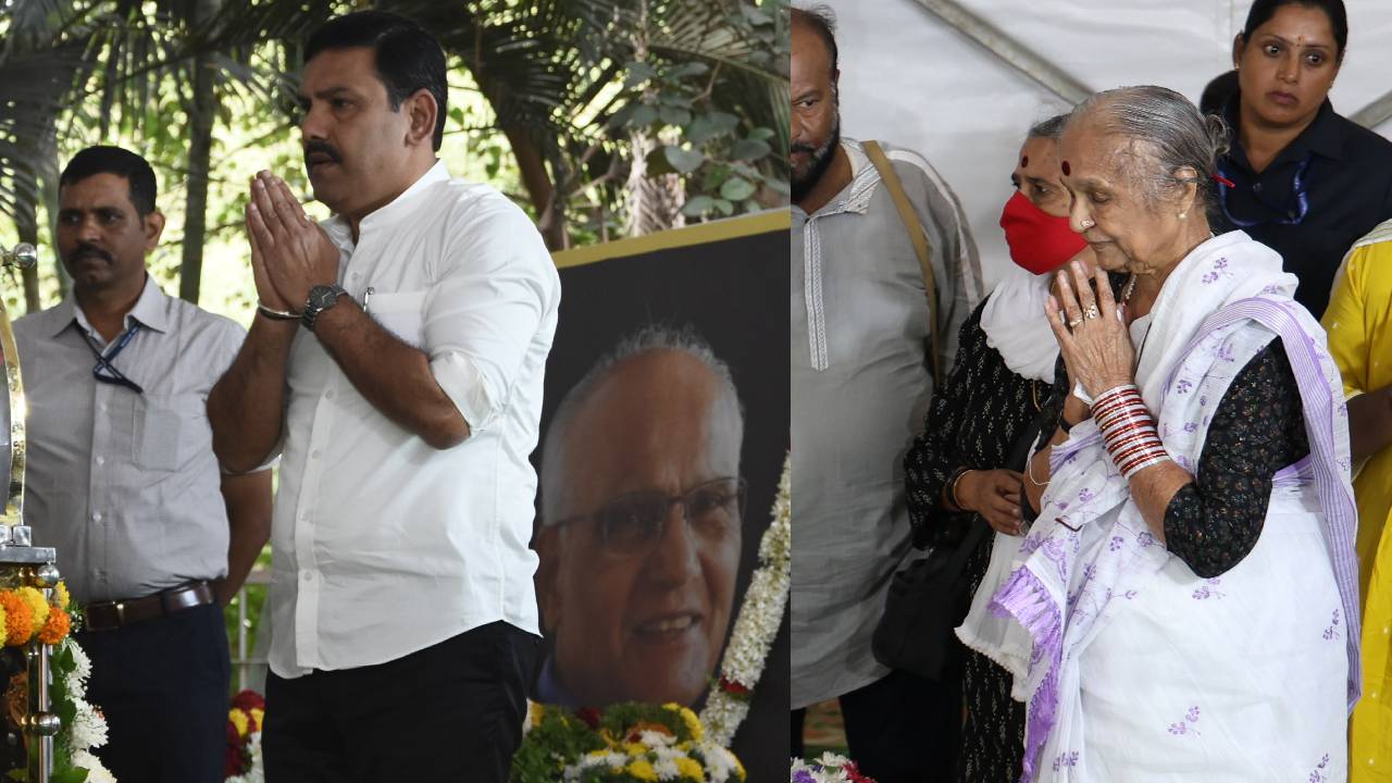 SL Bhyrappa: ಸಿಎಂ ಸಿದ್ದರಾಮಯ್ಯ, ಡಿಸಿಎಂ ಡಿಕೆಶಿ ಸೇರಿ ಗಣ್ಯರಿಂದ ಎಸ್.ಎಲ್. ಭೈರಪ್ಪ ಅಂತಿಮ ದರ್ಶನ - Image 10