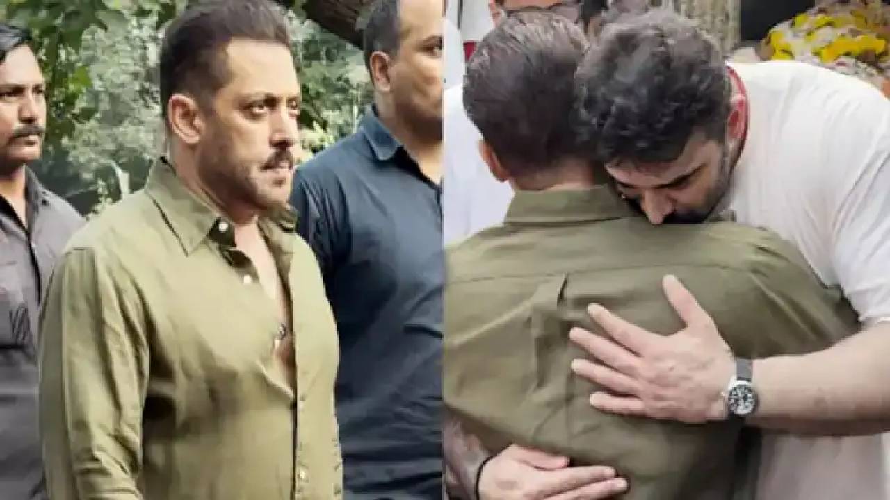 ಪಂಕಜ್ ಧೀರ್ ಮಗನಿಗೆ ಸಾಂತ್ವನ ನೀಡಿದ ಸಲ್ಮಾನ್ ಖಾನ್!