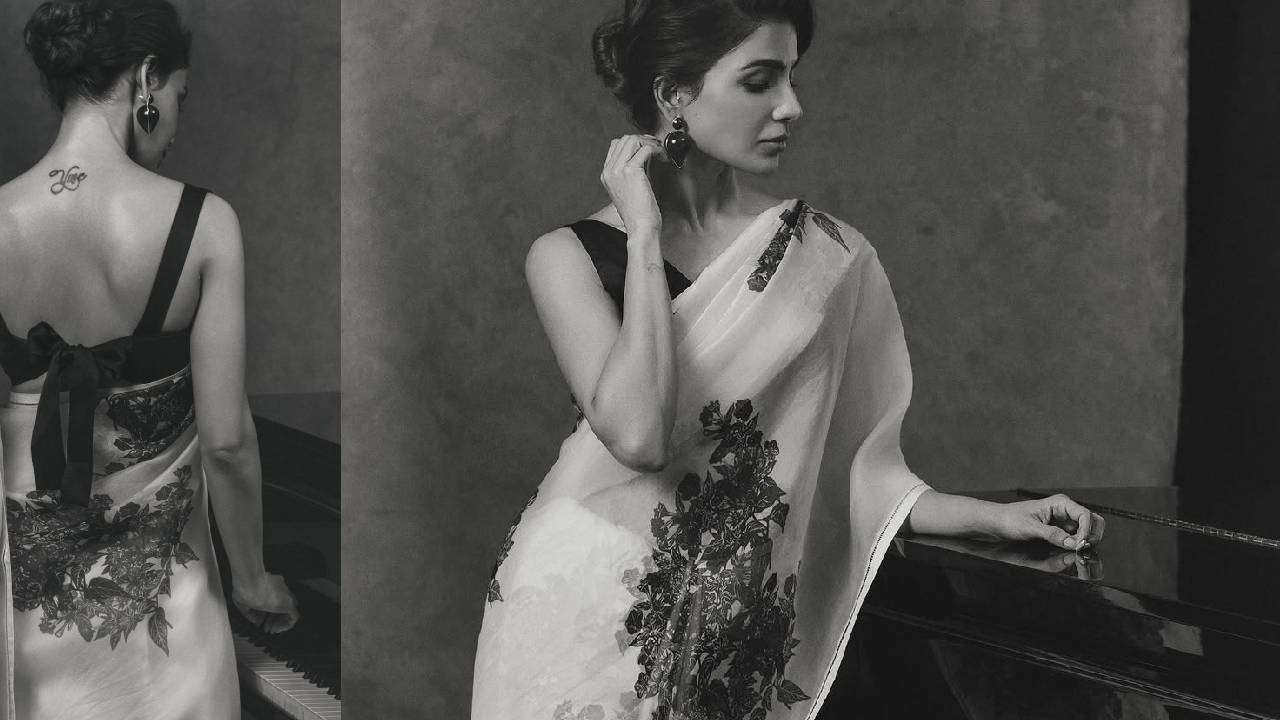 Actress Samantha: ರೆಟ್ರೋ ಲುಕ್‌ನಲ್ಲಿ ಸಮಂತಾ ಫುಲ್ ಮಿಂಚಿಂಗ್! ಫ್ಯಾನ್ಸ್ ಕ್ಲೀನ್ ಬೋಲ್ಡ್ - Image 5