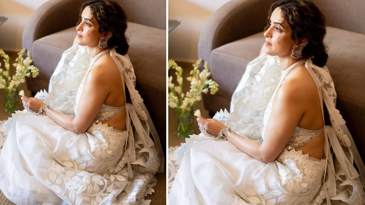 Star Saree Fashion 2026: ಟ್ರೆಂಡಿಯಾಯ್ತು ಸಾನ್ಯಾ ಉಟ್ಟ 3ಡಿ ಫ್ಲೋರಲ್‌ ಲೇಸ್‌ ಸೀರೆ - Image 2