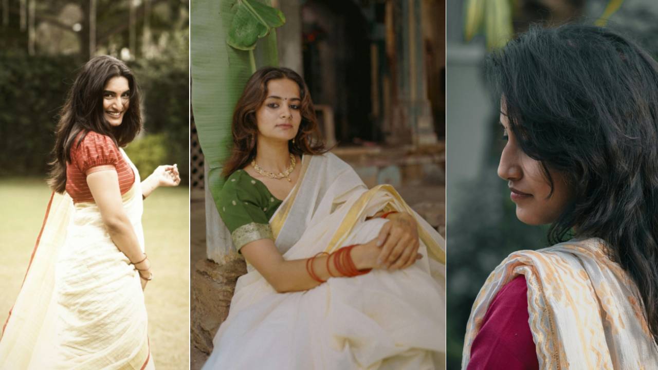 Saree Trend 2025: ಓಣಂ ಫೆಸ್ಟೀವ್ ಸೀಸನ್‌ನಲ್ಲಿ ಚಾಲ್ತಿಗೆ ಬಂದ ಕಸವು ಸೀರೆ