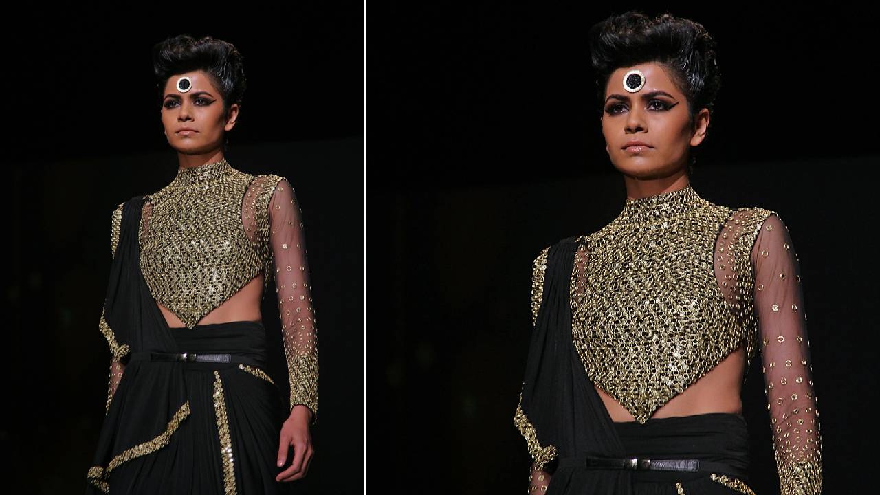 Winter Saree Fashion 2026: ಚಳಿಗಾಲದಲ್ಲಿ ಸೀರೆಗೂ ಸಿಕ್ತು ಲೇಯರ್ ಲುಕ್ - Image 2