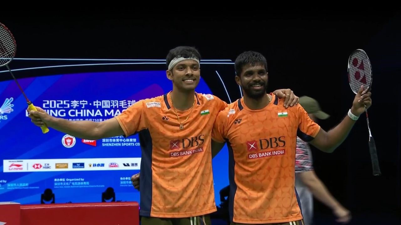 ಚೀನಾ ಓಪನ್‌ ಫೈನಲ್‌ಗೆ ಪ್ರವೇಶಿಸಿದ ಸಾತ್ವಿಕ್‌-ಚಿರಾಗ್‌ ಜೋಡಿ!