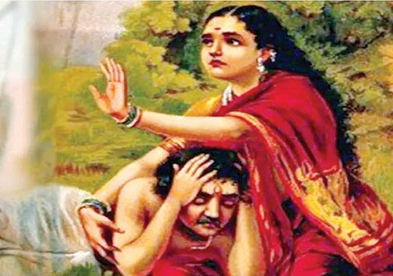 ಸಾವಿತ್ರಿ ಬುದ್ಧಿವಂತಿಕೆಯಿಂದ, ಪತಿಯ ಮೃತ್ಯುವನ್ನೇ ಗೆದ್ದ ಕಥೆ