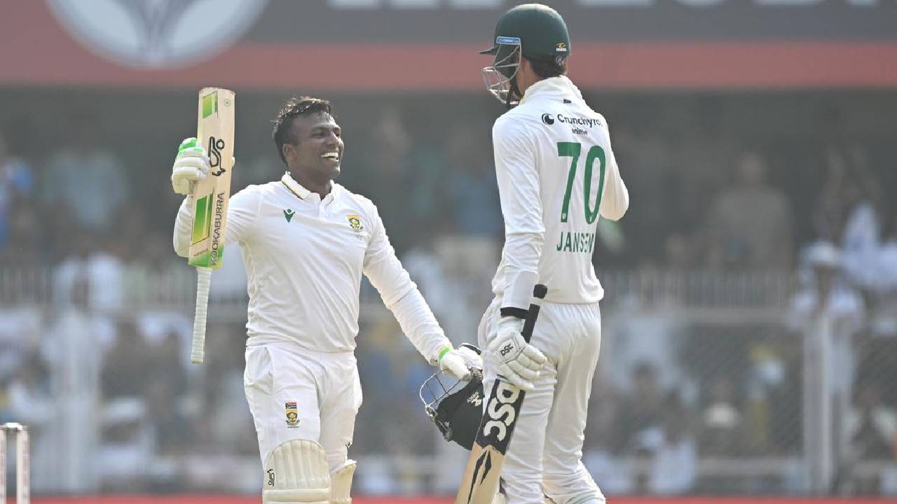ಮುತ್ತುಸ್ವಾಮಿ ಶತಕ; ದಕ್ಷಿಣ ಆಫ್ರಿಕಾದ ಬಿಗಿ ಹಿಡಿತದಲ್ಲಿ ಗುವಾಹಟಿ ಟೆಸ್ಟ್‌