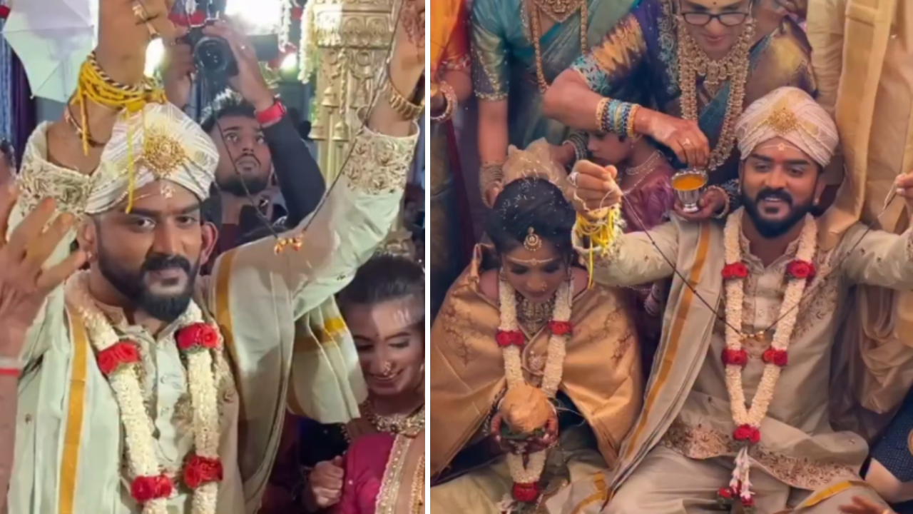ಶಮಂತ್ ಅದ್ಧೂರಿ ಮದುವೆ: ದಾಂಪತ್ಯ ಜೀವನಕ್ಕೆ ಕಾಲಿಟ್ಟ ಬ್ರೋ ಗೌಡ