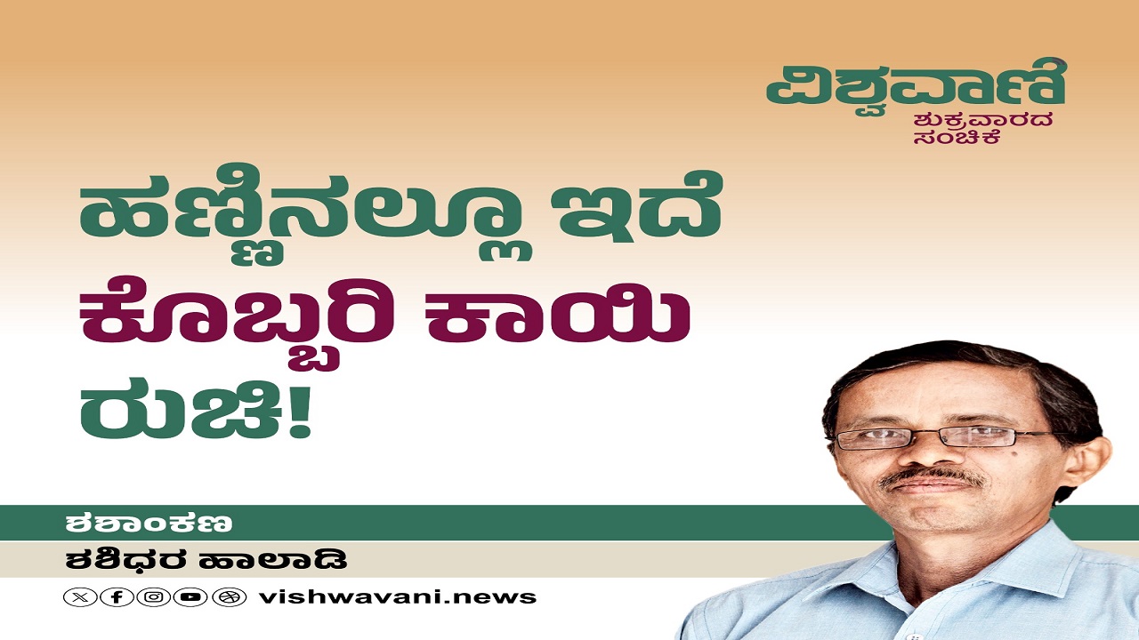 ಹಣ್ಣಿನಲ್ಲೂ ಇದೆ ಕೊಬ್ಬರಿ ಕಾಯಿ ರುಚಿ !