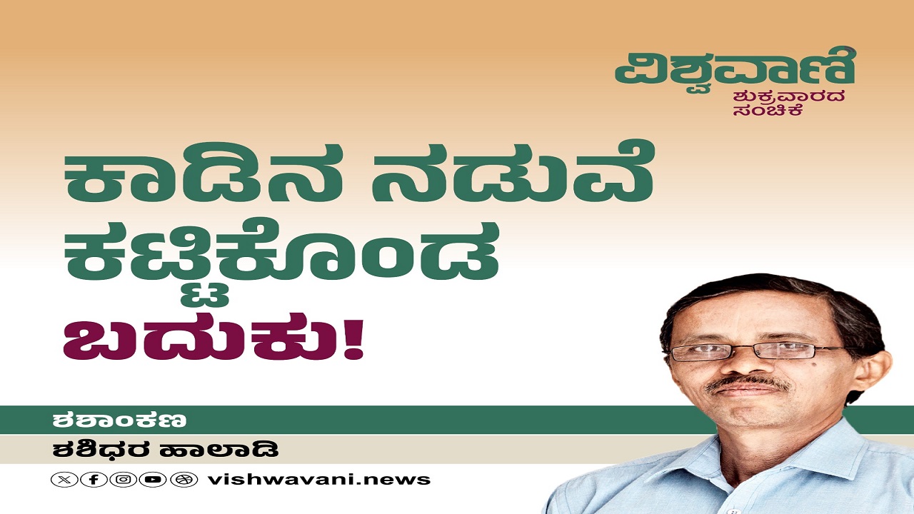 ಕಾಡಿನ ನಡುವೆ ಕಟ್ಟಿಕೊಂಡ ಬದುಕು !