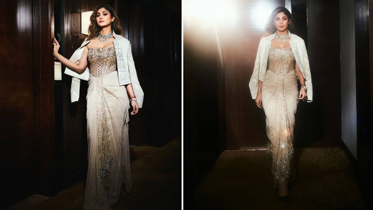 Star Fashion 2025: ಕಾರ್ಸೆಟ್‌ ಡ್ರೇಪ್‌ ಸ್ಕರ್ಟ್‌ನಲ್ಲಿ ಮಿರಮಿರ ಮಿನುಗಿದ ಶಿಲ್ಪಾ ಶೆಟ್ಟಿ - Image 5