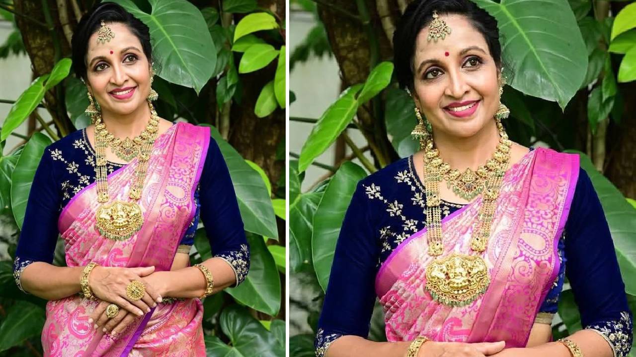 Star Saree Fashion 2025: ರೇಷ್ಮೆ ಸೀರೆಯಲ್ಲಿ ಮಹಾರಾಣಿಯಂತೆ ಕಂಗೊಳಿಸಿದ ಯಮುನಾ ಶ್ರೀನಿಧಿ! - Image 5