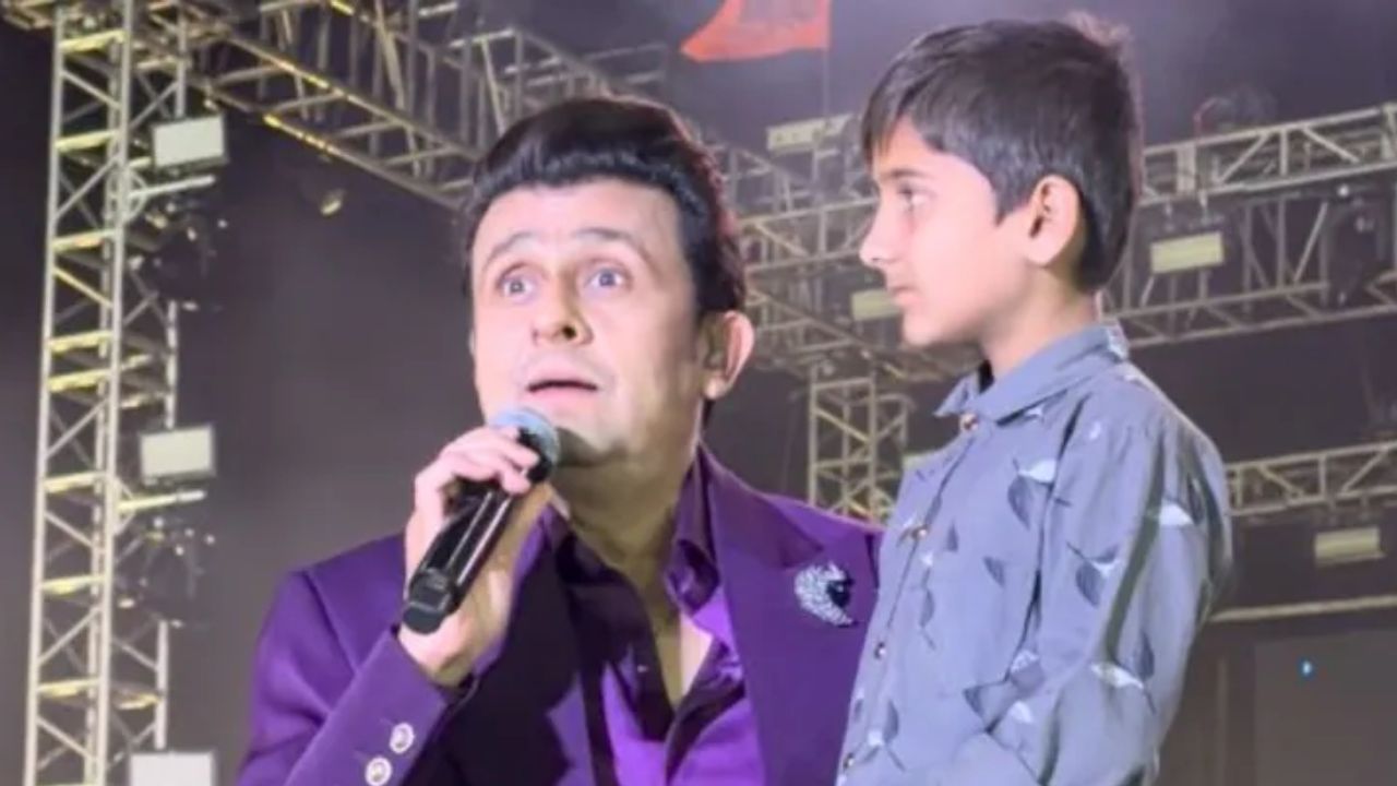 ಹುಬ್ಬಳ್ಳಿಯ ಕಾರ್ಯಕ್ರಮ; ಬಾಲಕನಿಗೆ ನೆರವಾದ ಸೋನು ನಿಗಮ್