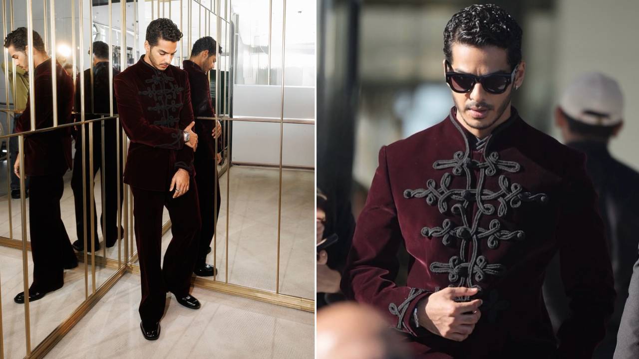Star Cannes Fashion: ಮೆನ್ಸ್ ಫ್ಯಾಷನ್ ಟಾಪ್ ಲಿಸ್ಟ್ಗೆ ಎಂಟ್ರಿ ಕೊಟ್ಟ ಇಶಾನ್ ಕಟ್ಟರ್ ವೆಲ್ವೆಟ್ ಬಂದ್ಗಾಲ - Image 1