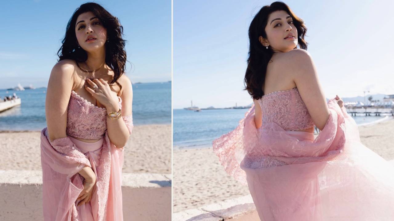 Star Cannes Fashion: ಡ್ರೆಪ್ಡ್ ಸ್ಕರ್ಟ್ ಕೇಪ್ ಸೆಟ್ ಡಿಸೈನರ್ವೇರ್ನಲ್ಲಿ ನಟಿ ಪ್ರಣೀತಾ ಕಾನ್ಸ್ ಲುಕ್ - Image 3