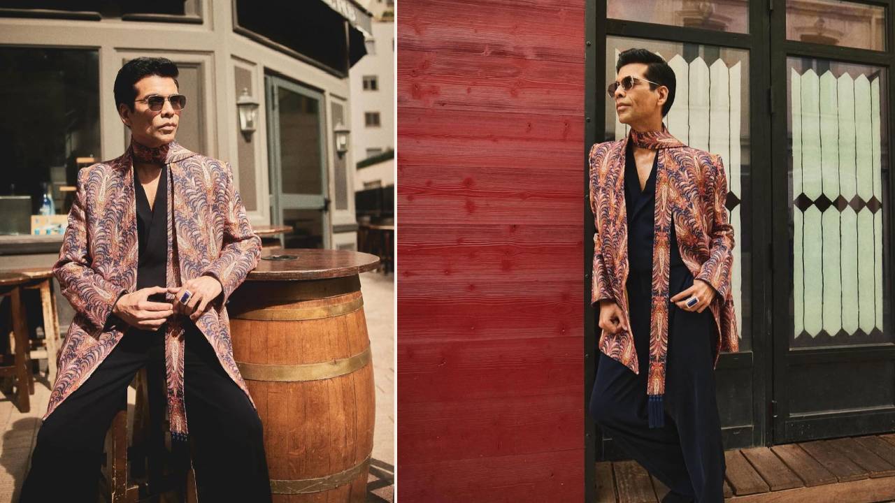 Star Fashion: ಕಾನ್ಸ್ ಸ್ಟ್ರೀಟ್ನಲ್ಲಿ ಪ್ರಿಂಟೆಡ್ ಸೂಟ್ನಲ್ಲಿ ಅತ್ಯಾಕರ್ಷಕವಾಗಿ ಕಾಣಿಸಿಕೊಂಡ ಸ್ಟಾರ್ ಡೈರೆಕ್ಟರ್ ಕರಣ್ ಜೋಹರ್ - Image 1