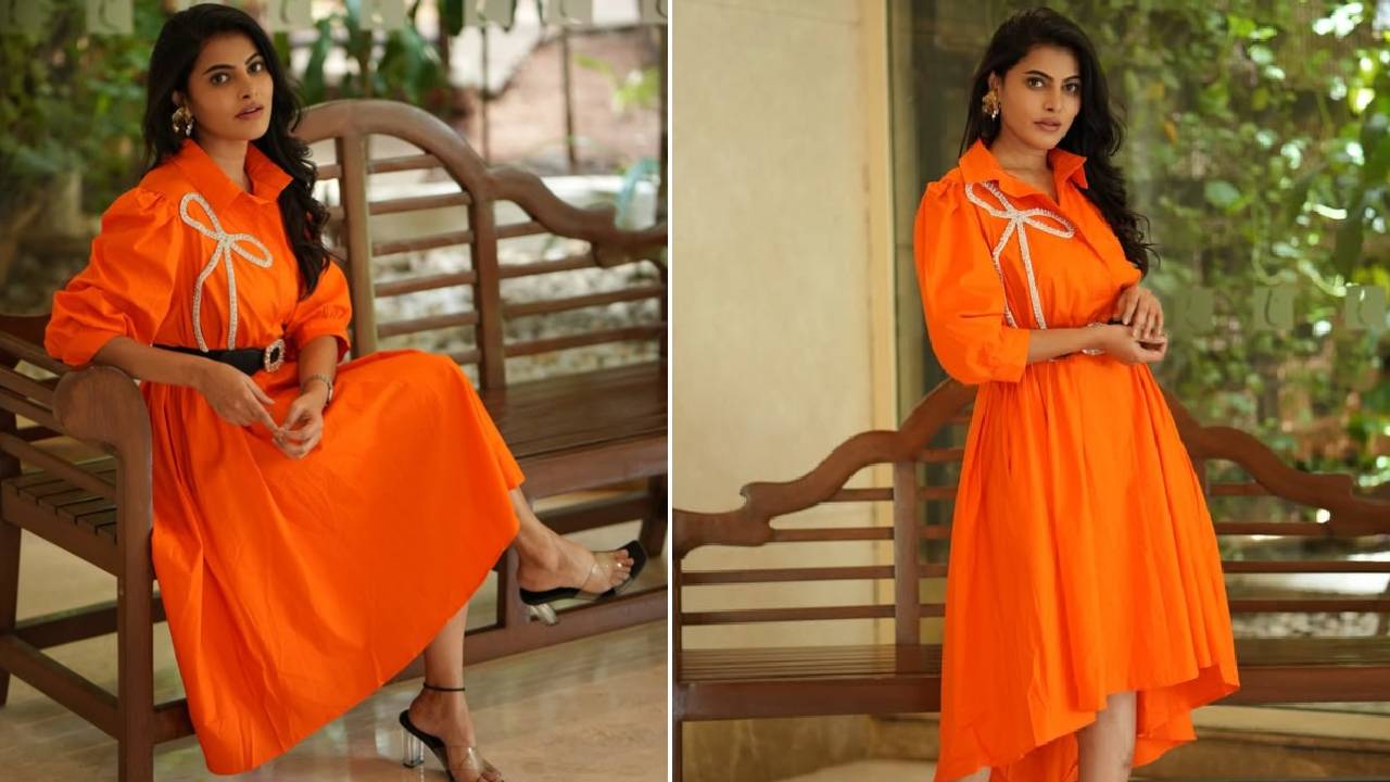 Star Fashion 2025: ವೈಬ್ರೆಂಟ್ ಆರೆಂಜ್ ಶರ್ಟ್ ಡ್ರೆಸ್ಗೆ ಸೈ ಎಂದ ನಟಿ ಪಾವನಾ - Image 1