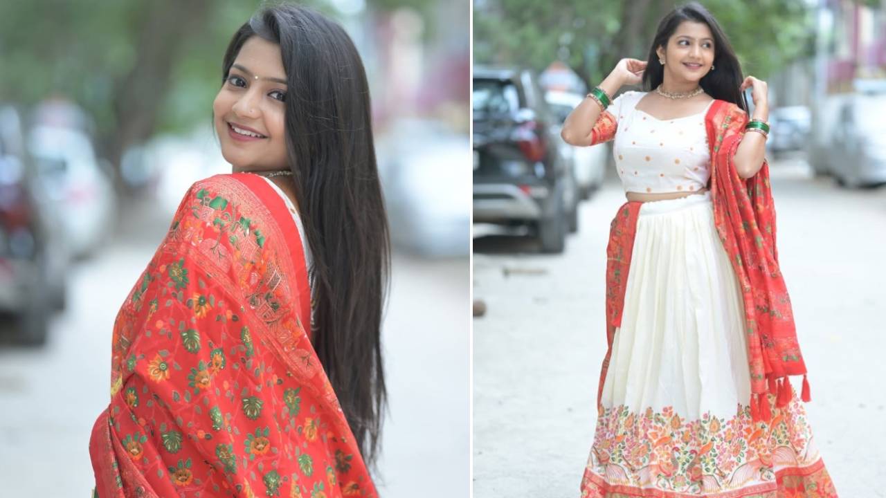 Star Fashion 2025: ನೋಡುಗರ ಕಣ್ಮನ ಸೆಳೆದ ಮುದ್ದು ಸೊಸೆ ಖ್ಯಾತಿಯ ನಟಿ ಪ್ರತಿಮಾ ವೈಟ್‌ ಲೆಹೆಂಗಾ - Image 1