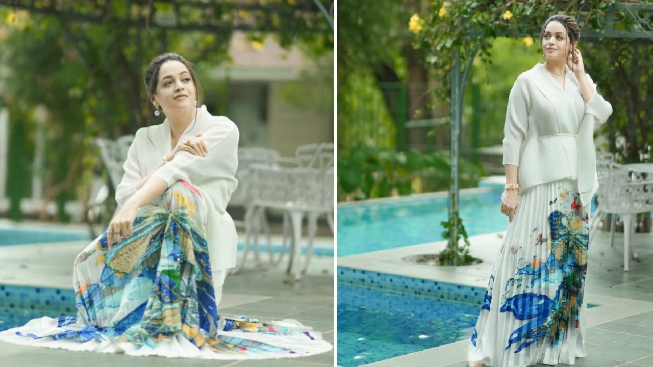 Star Fashion 2025: ಪ್ಲೀಟೆಡ್ ವೈಟ್ ಡ್ರೆಸ್ನಲ್ಲಿ ಚೀನಿ ಹುಡುಗಿಯಂತೆ ಕಂಡ ನಟಿ ಭಾವನಾ ಮೆನನ್ - Image 2