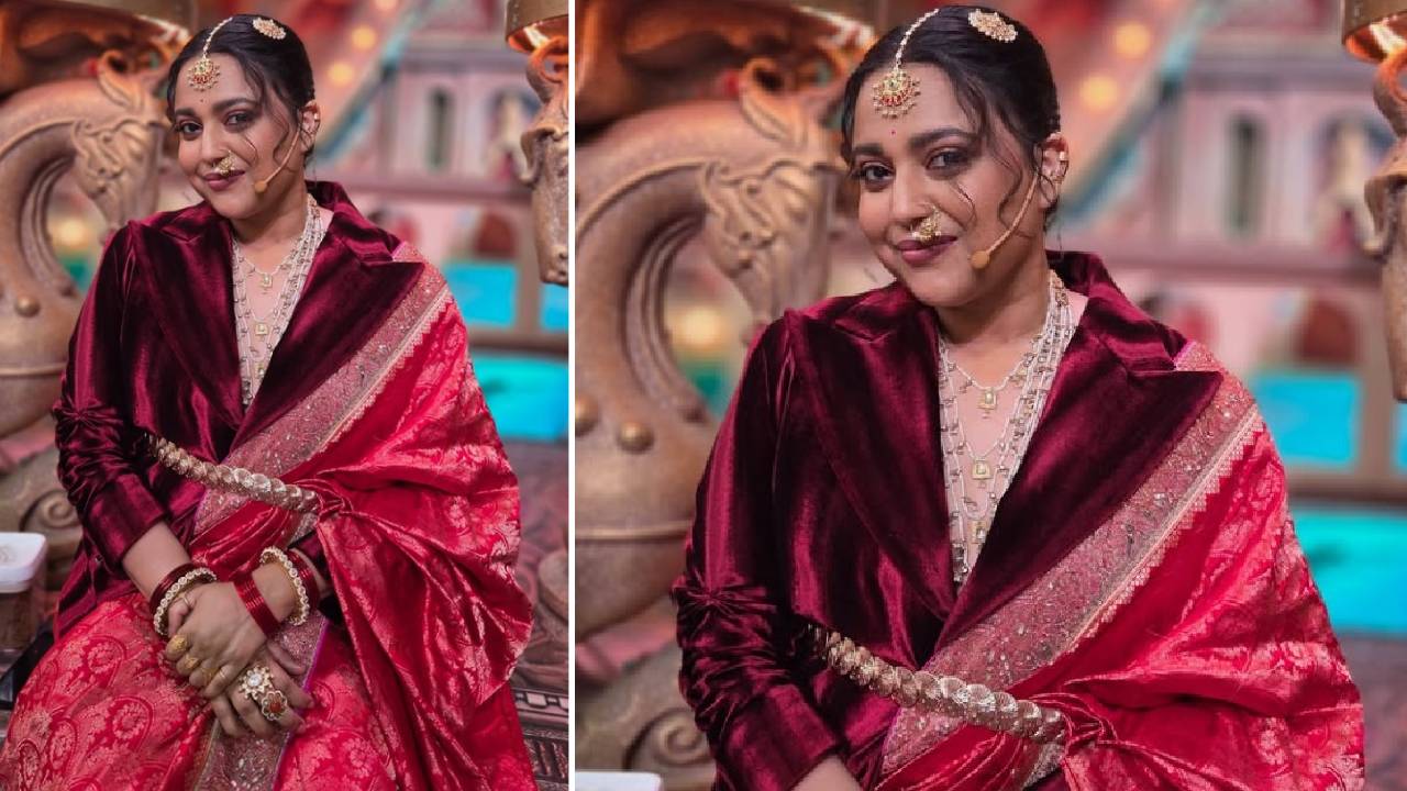 Star Fashion 2025: ವಿಂಟರ್‌ ಜಾಕೆಟ್‌ ಸೀರೆಗೆ ಸೈ ಎಂದ ನಟಿ ಸ್ವರ ಭಾಸ್ಕರ್‌ - Image 2