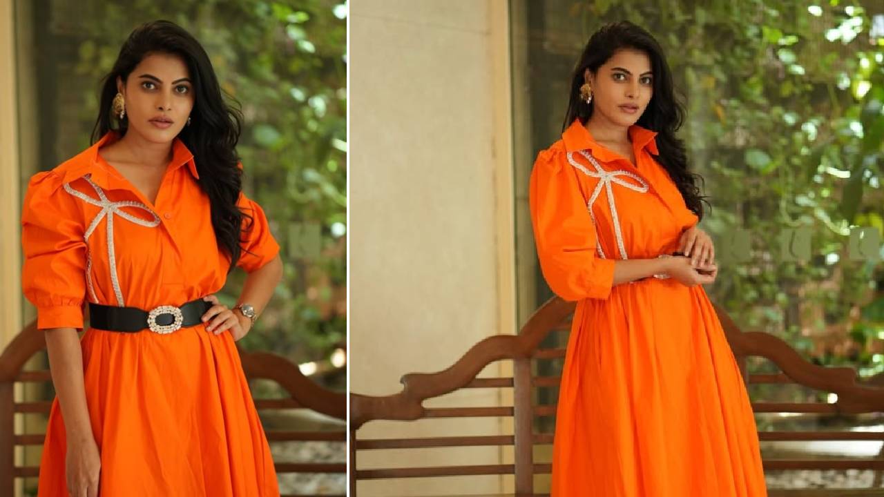 Star Fashion 2025: ವೈಬ್ರೆಂಟ್ ಆರೆಂಜ್ ಶರ್ಟ್ ಡ್ರೆಸ್ಗೆ ಸೈ ಎಂದ ನಟಿ ಪಾವನಾ - Image 3