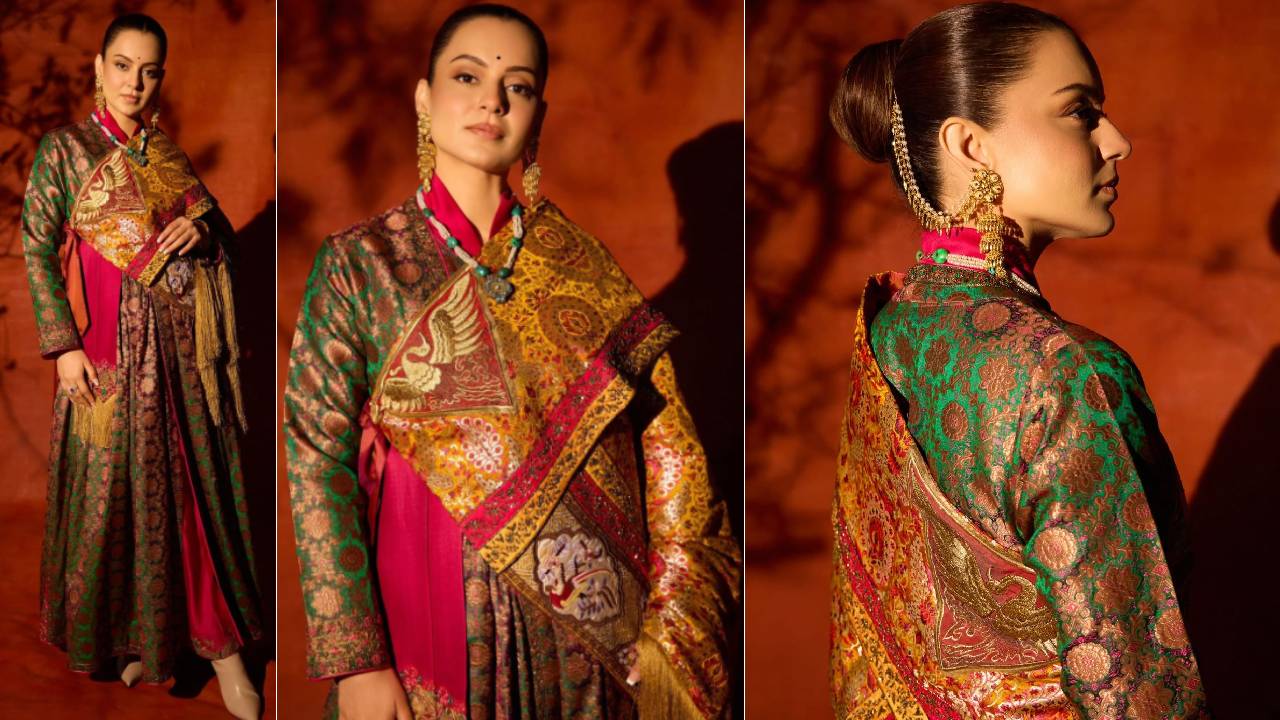 ಫ್ಯಾಷನಿಸ್ಟಾಗಳ ಮೆಚ್ಚುಗೆ ಗಳಿಸಿದ ಕಂಗನಾ ಟ್ರೆಡಿಷನಲ್‌ ಉಡುಗೆ