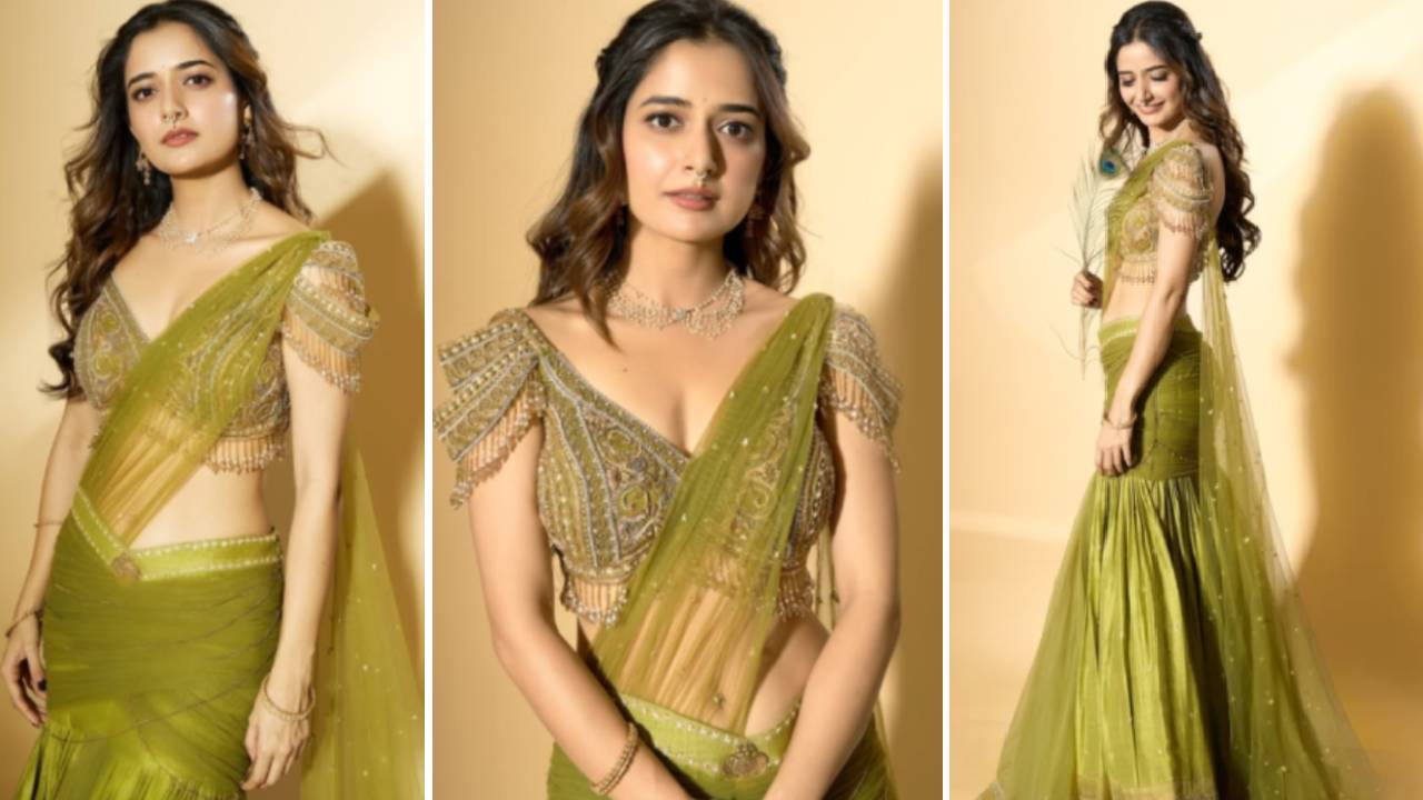 ಧರೆಗಿಳಿದ ದೇವಕನ್ಯೆಯಂತೆ ಕಂಗೊಳಿಸಿದ ಆಶಿಕಾ ರಂಗನಾಥ್‌