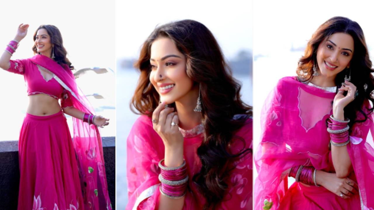 ಸೀಸನ್‌ ಕೊನೆಯಲ್ಲಿ ವೈಬ್ರೆಂಟ್‌ ಪಿಂಕ್‌ ಲೆಹೆಂಗಾ ಹಂಗಾಮ