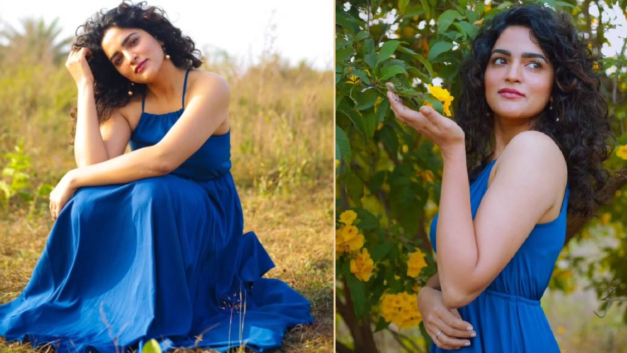 Star Fashion: ವೈಬ್ರೆಂಟ್ ನೀಲಿ ಕಲರ್ನ ಹಾಲ್ಟರ್ ನೆಕ್ ಫ್ಯಾಷನ್ವೇರ್ನಲ್ಲಿ ನಟಿ ಸುಕೃತಾ ವಾಗ್ಲೆ ನಯಾ ಲುಕ್! - Image 2