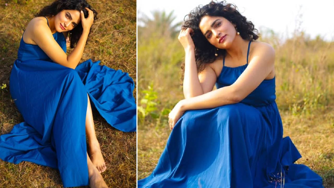 Star Fashion: ವೈಬ್ರೆಂಟ್ ನೀಲಿ ಕಲರ್ನ ಹಾಲ್ಟರ್ ನೆಕ್ ಫ್ಯಾಷನ್ವೇರ್ನಲ್ಲಿ ನಟಿ ಸುಕೃತಾ ವಾಗ್ಲೆ ನಯಾ ಲುಕ್! - Image 3