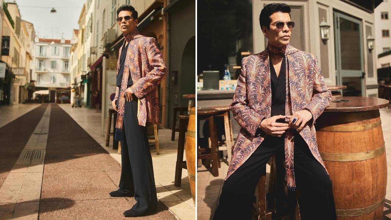 Star Fashion: ಕಾನ್ಸ್ ಸ್ಟ್ರೀಟ್ನಲ್ಲಿ ಪ್ರಿಂಟೆಡ್ ಸೂಟ್ನಲ್ಲಿ ಅತ್ಯಾಕರ್ಷಕವಾಗಿ ಕಾಣಿಸಿಕೊಂಡ ಸ್ಟಾರ್ ಡೈರೆಕ್ಟರ್ ಕರಣ್ ಜೋಹರ್ - Image 5