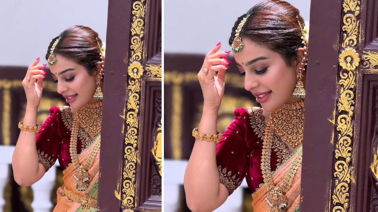 Star Saree Fashion 2025: ಫಾಲೋವರ್ಗಳನ್ನು ಆಕರ್ಷಿಸಿದ ನಟಿ ರುಹಾನಿ ಶೆಟ್ಟಿಯ ರೇಷ್ಮೆ ಸೀರೆ - Image 2