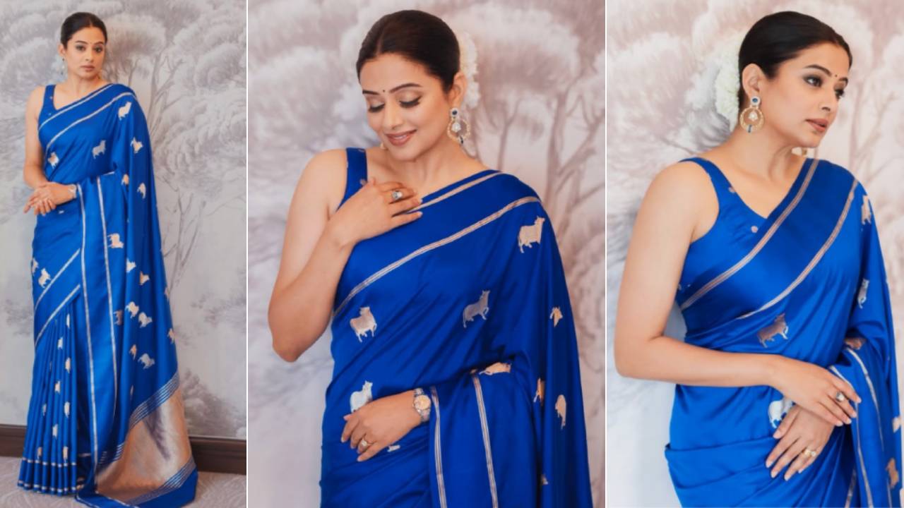Star Saree Fashion 2025: ನೀಲಿ ಸಿಲ್ಕ್‌ ಸೀರೆಯಲ್ಲಿ ಪ್ರಿಯಾಮಣಿಯಂತೆ ಕಾಣಿಸಲು ಇಲ್ಲಿವೆ 5 ಟಿಪ್ಸ್