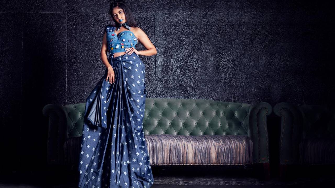 ಲಕ್ಷ್ಮಿ ಕೃಷ್ಣರ ಜೀನ್ಸ್ ಸೀರೆ ಉಟ್ಟ ನಟಿ ಅರ್ಚನಾ ಜೋಯಿಸ್‌