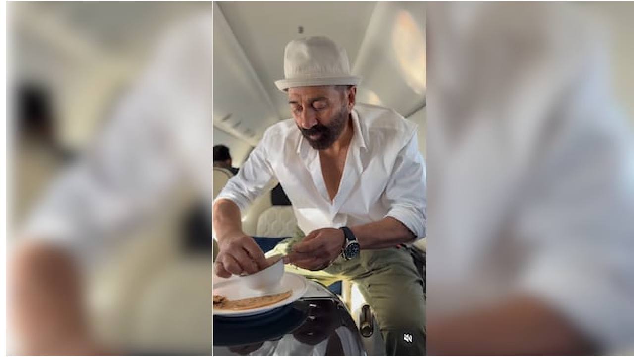 ದೇಸಿ ರುಚಿಗೆ ಫಿದಾ ಆದ ಸನ್ನಿ ಡಿಯೋಲ್- ವಿಡಿಯೊ ವೈರಲ್