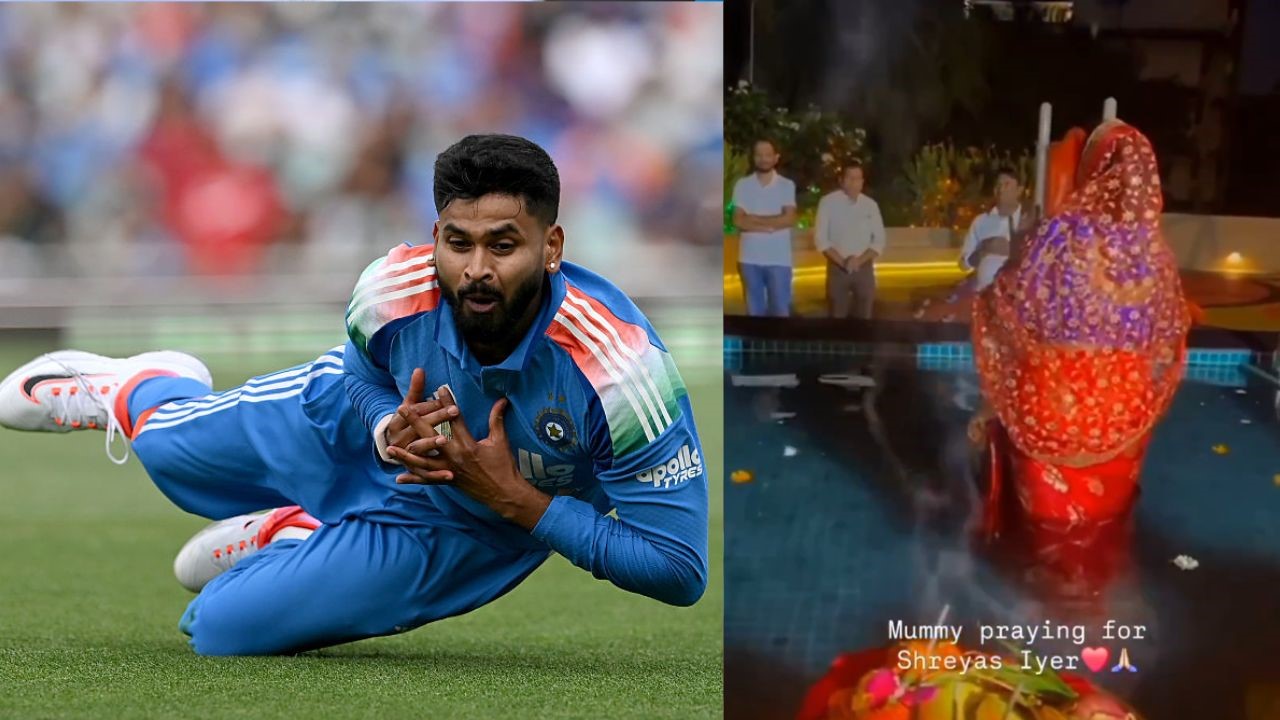 ಶ್ರೇಯಸ್ ಅಯ್ಯರ್ಗಾಗಿ ದೇವರಲ್ಲಿ ಪ್ರಾರ್ಥಿಸಿದ ಸೂರ್ಯಕುಮಾರ್ ತಾಯಿ!