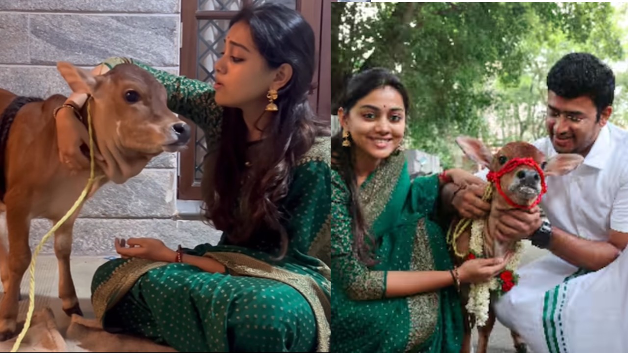 ಮುದ್ದಾದ ಅತಿಥಿಯನ್ನು ಮನೆಗೆ ಕರೆತಂದ ತೇಜಸ್ವಿ ಸೂರ್ಯ-ಶಿವಶ್ರೀ ದಂಪತಿ
