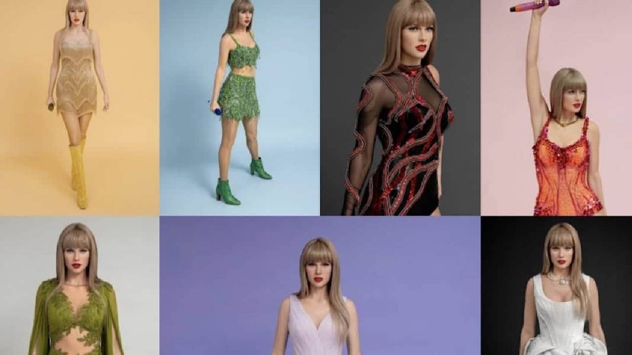 Taylor Swift: ಏಕಕಾಲದಲ್ಲಿ ಖ್ಯಾತ ಗಾಯಕಿಯ ಬರೋಬ್ಬರಿ 13 ಮೇಣದ ಪ್ರತಿಮೆ ಅನಾವರಣ - Image 1