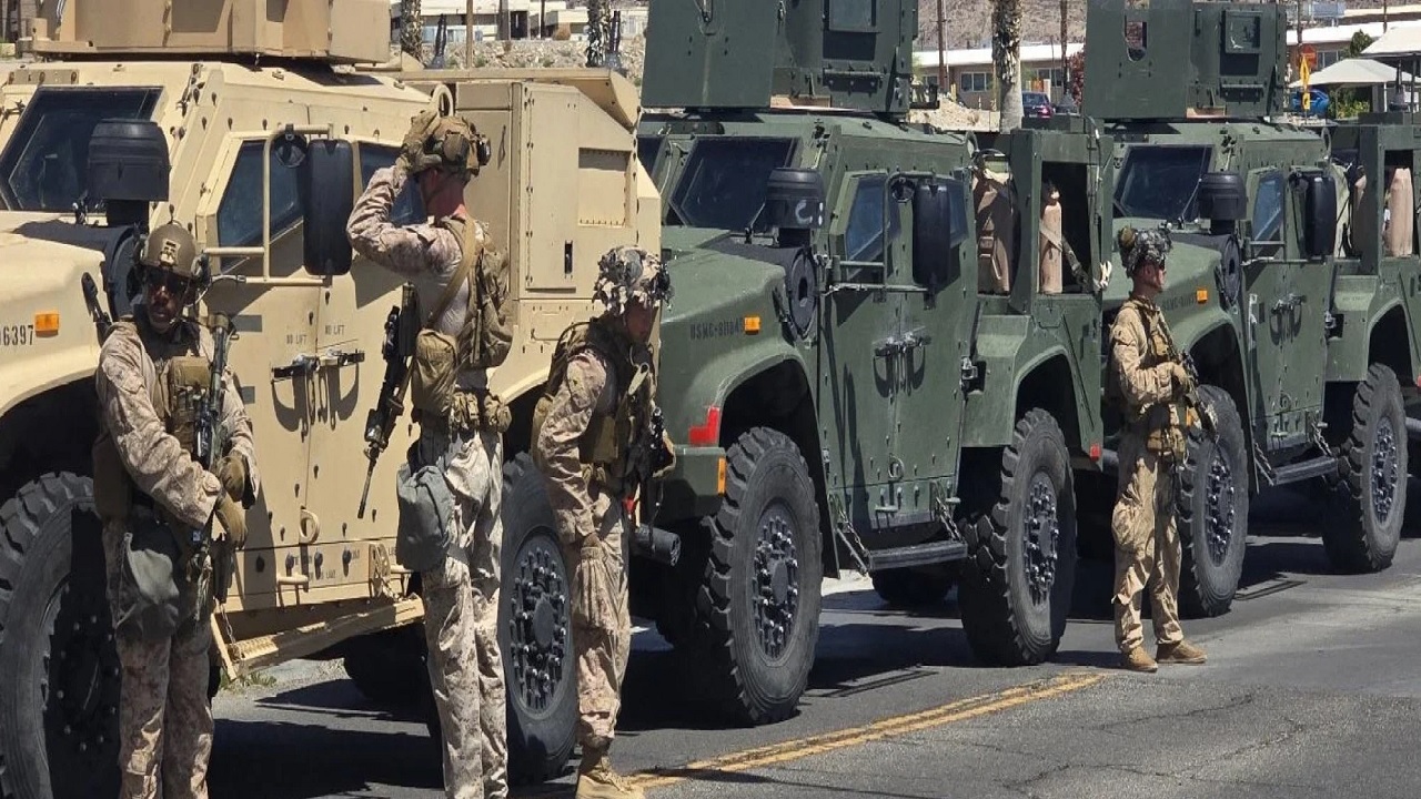 Los Angeles Violence: ಲಾಸ್ ಏಂಜಲೀಸ್‌ನಲ್ಲಿ 700 ಮೆರೀನ್‌ಗಳ ತಾತ್ಕಾಲಿಕ ನಿಯೋಜನೆ: ಟ್ರಂಪ್ ವಿರುದ್ಧ ಮೊಕ್ಕದ್ದಮೆ  ದಾಖಲು
