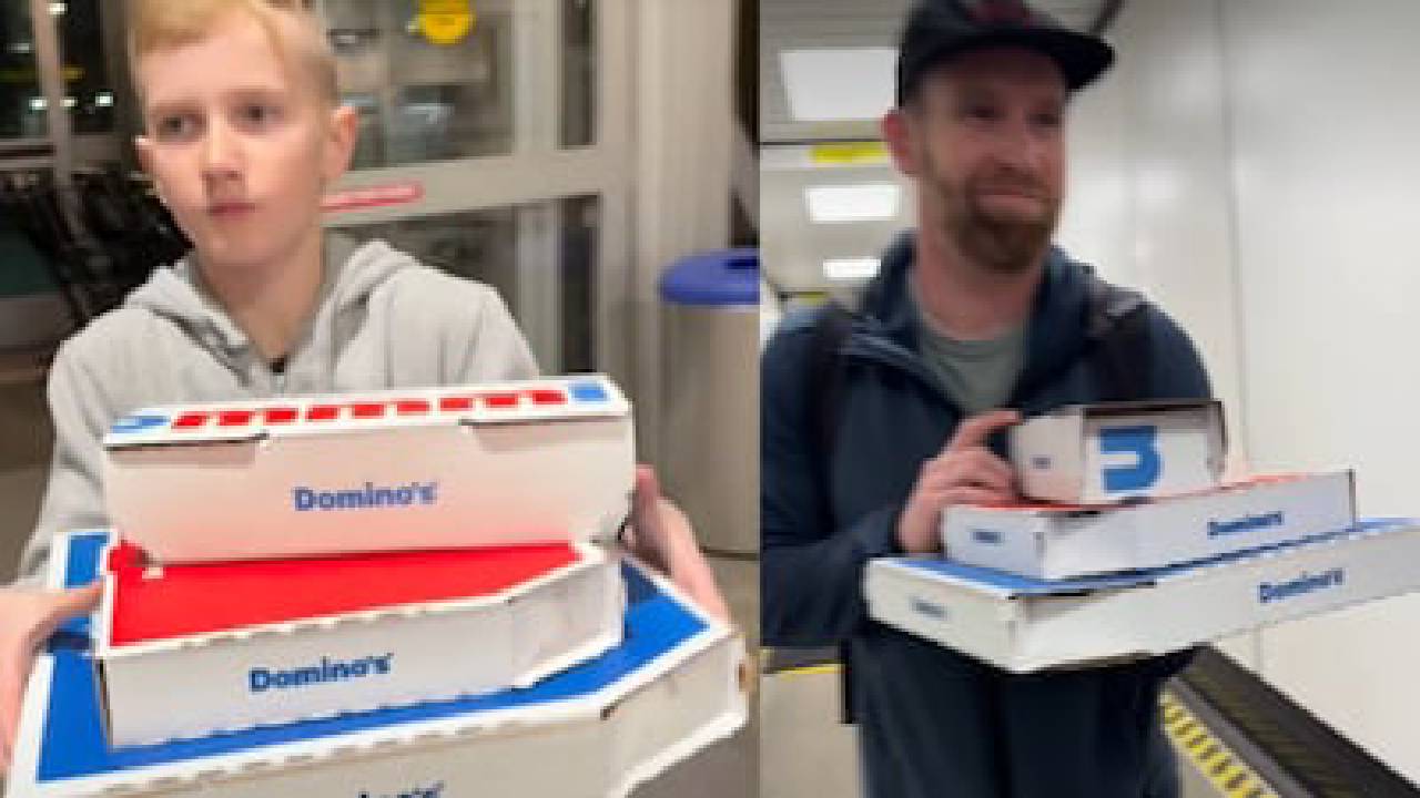 ಏರ್‌ಪೋರ್ಟ್‌ಗೆ ಪಿಜ್ಜಾ ಆರ್ಡರ್ ಮಾಡಿದ ʼಸ್ಮಾರ್ಟ್‌ʼ ಕುಟುಂಬ