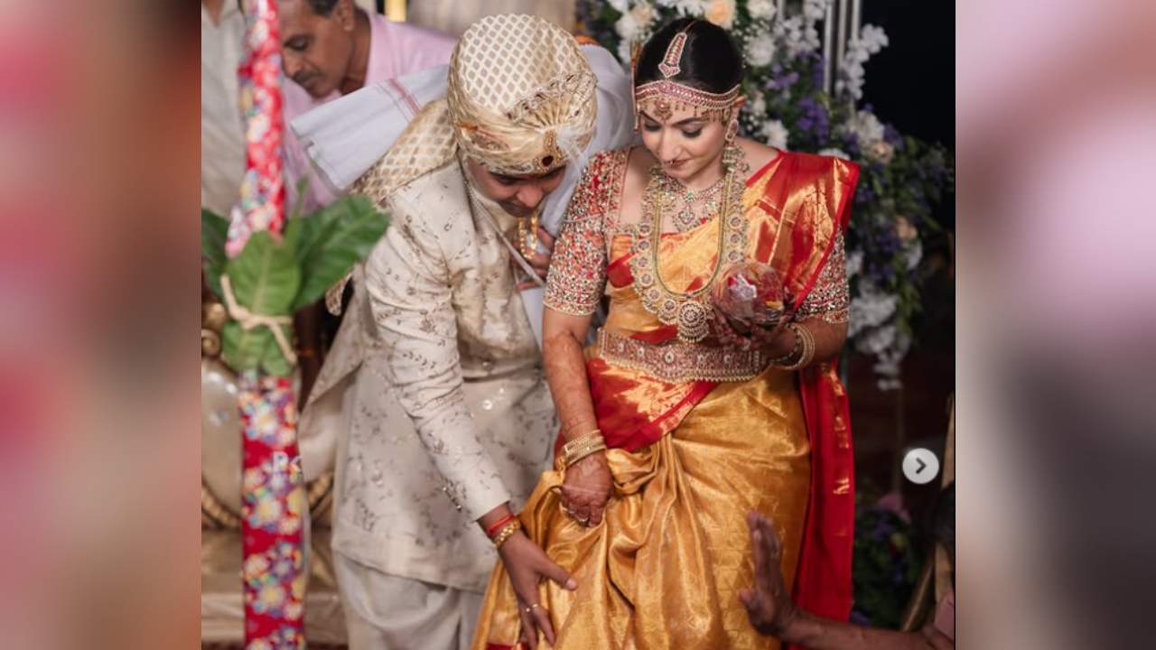 Vaishnavi Gowda: ಮದುವೆ ಸಂಭ್ರಮದ ಸುಂದರ ಕ್ಷಣ ಹಂಚಿಕೊಂಡ ವೈಷ್ಣವಿ ಗೌಡ: ಇಲ್ಲಿದೆ ಫೋಟೋಸ್ - Image 4