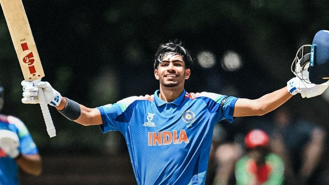 ಅಂಡರ್‌-19 ವಿಶ್ವಕಪ್‌ ಪಂದ್ಯದಲ್ಲಿ ಶತಕ ಬಾರಿಸಿದ ವಿಹಾನ್‌ ಮಲ್ಹೋತ್ರಾ!