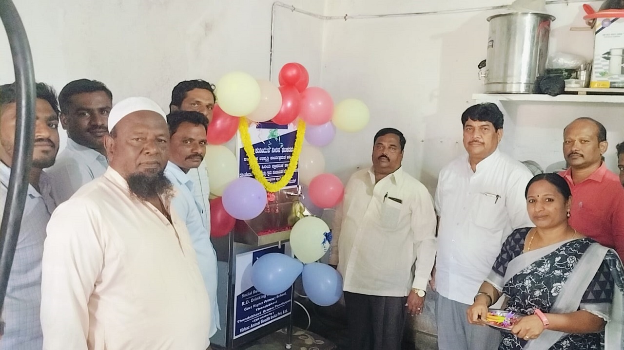 ಶುದ್ಧ ಕುಡಿಯುವ ನೀರಿನ ಘಟಕ ಉದ್ಘಾಟನೆ