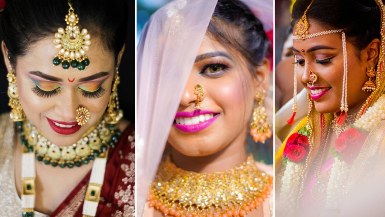 ಮದುಮಗಳ ಸೌಂದರ್ಯಕ್ಕೆ ಡಿಸೈನರ್ ಮೂಗುತಿ ಸಾಥ್