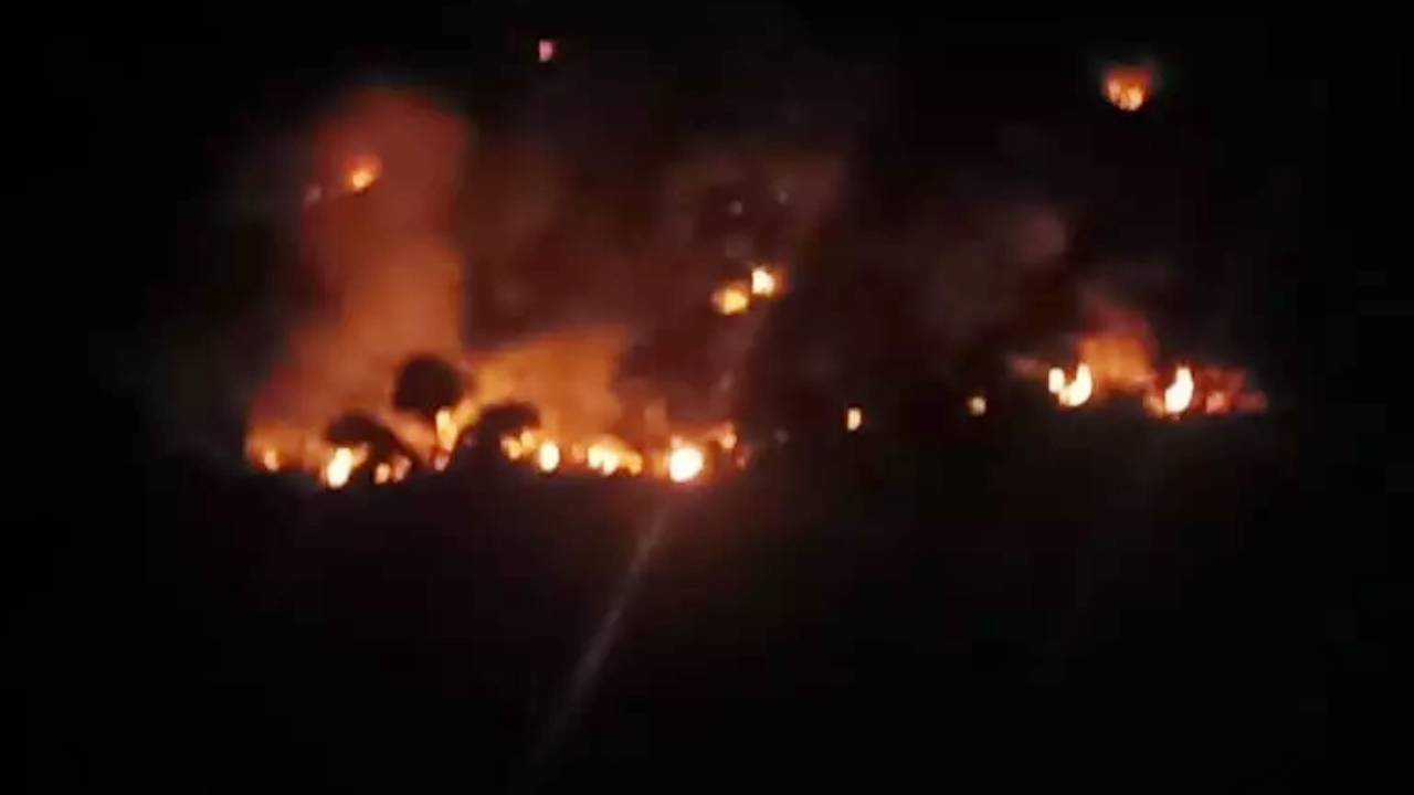 wildfire in Charmadi Ghat: ಚಾರ್ಮಾಡಿ ಘಾಟ್‌ನಲ್ಲಿ ಭಾರಿ ಕಾಡ್ಗಿಚ್ಚು; ನೂರಾರು ಎಕರೆ ಅರಣ್ಯ ನಾಶ